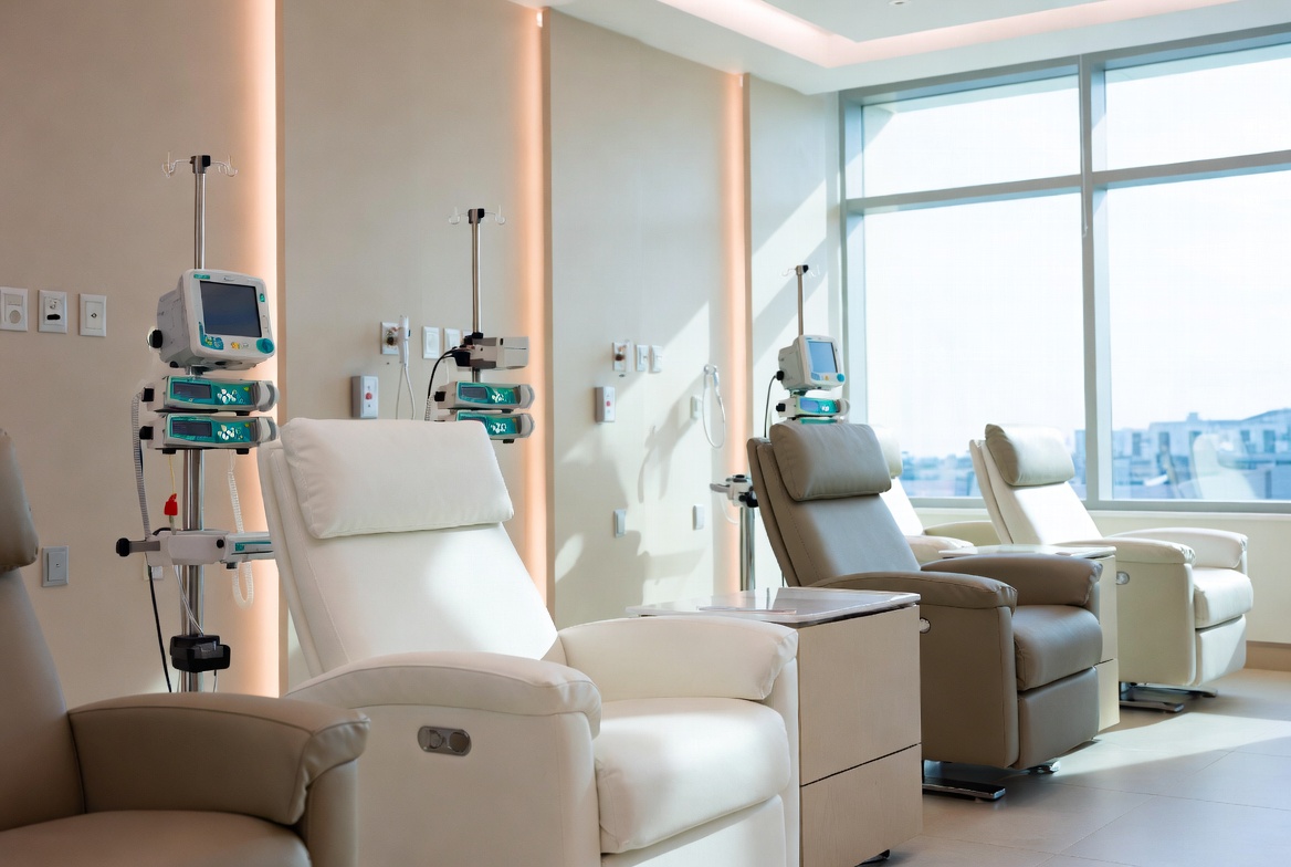 Modern luxury infusion center
